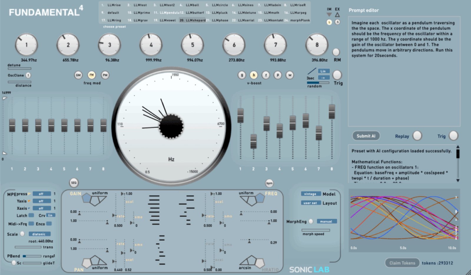 Fundamental 4 AI interface screenshot
