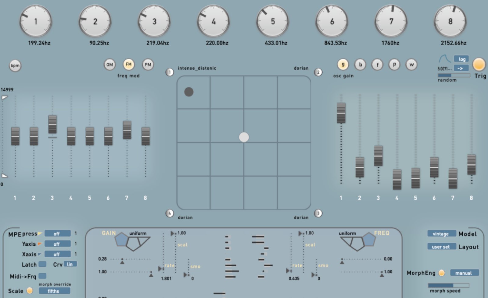Fundamental 2 morph engine interface