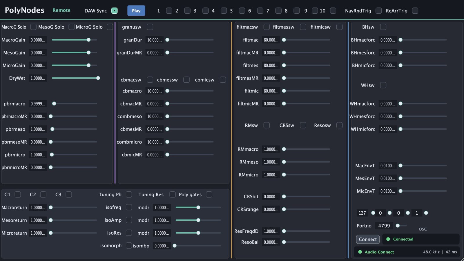 PolyNodesRemote v2.3 controller plugin