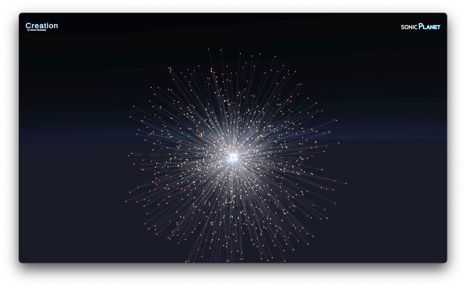 Creation space objects as sonic oscillators