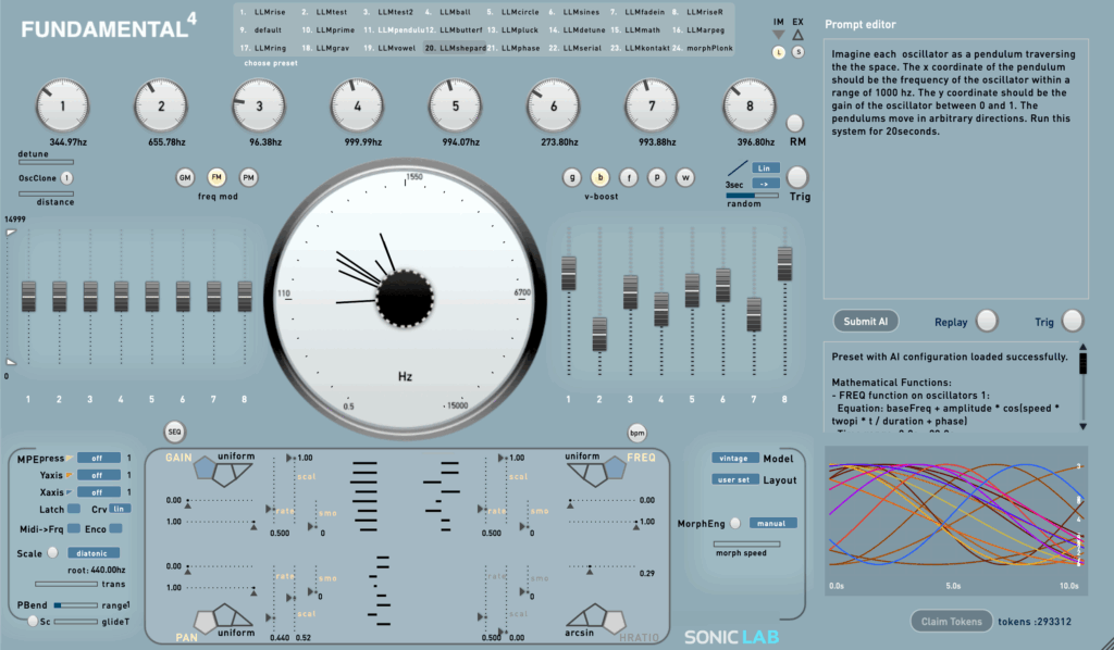 Fundamental 4 AI interface screenshot