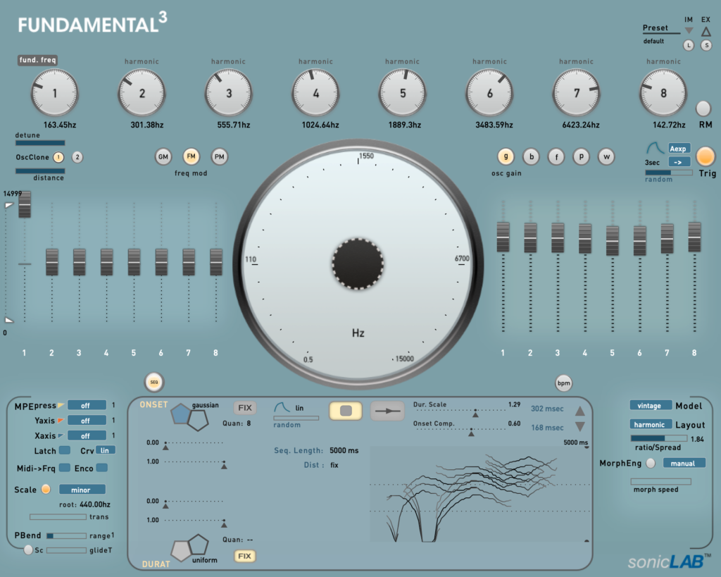 Fundamental 3 interface overview