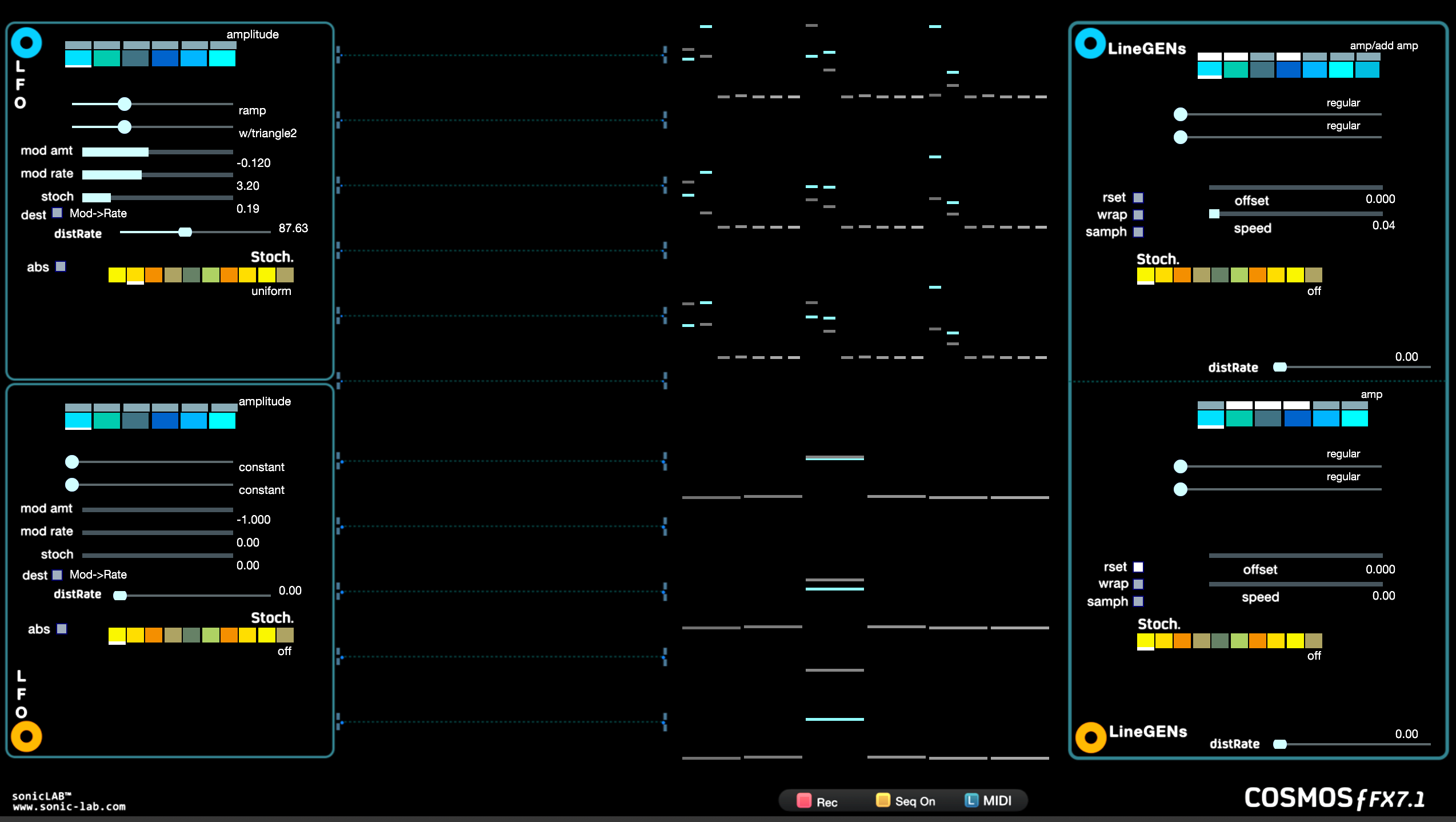 Cosmosf FX7.1 detail