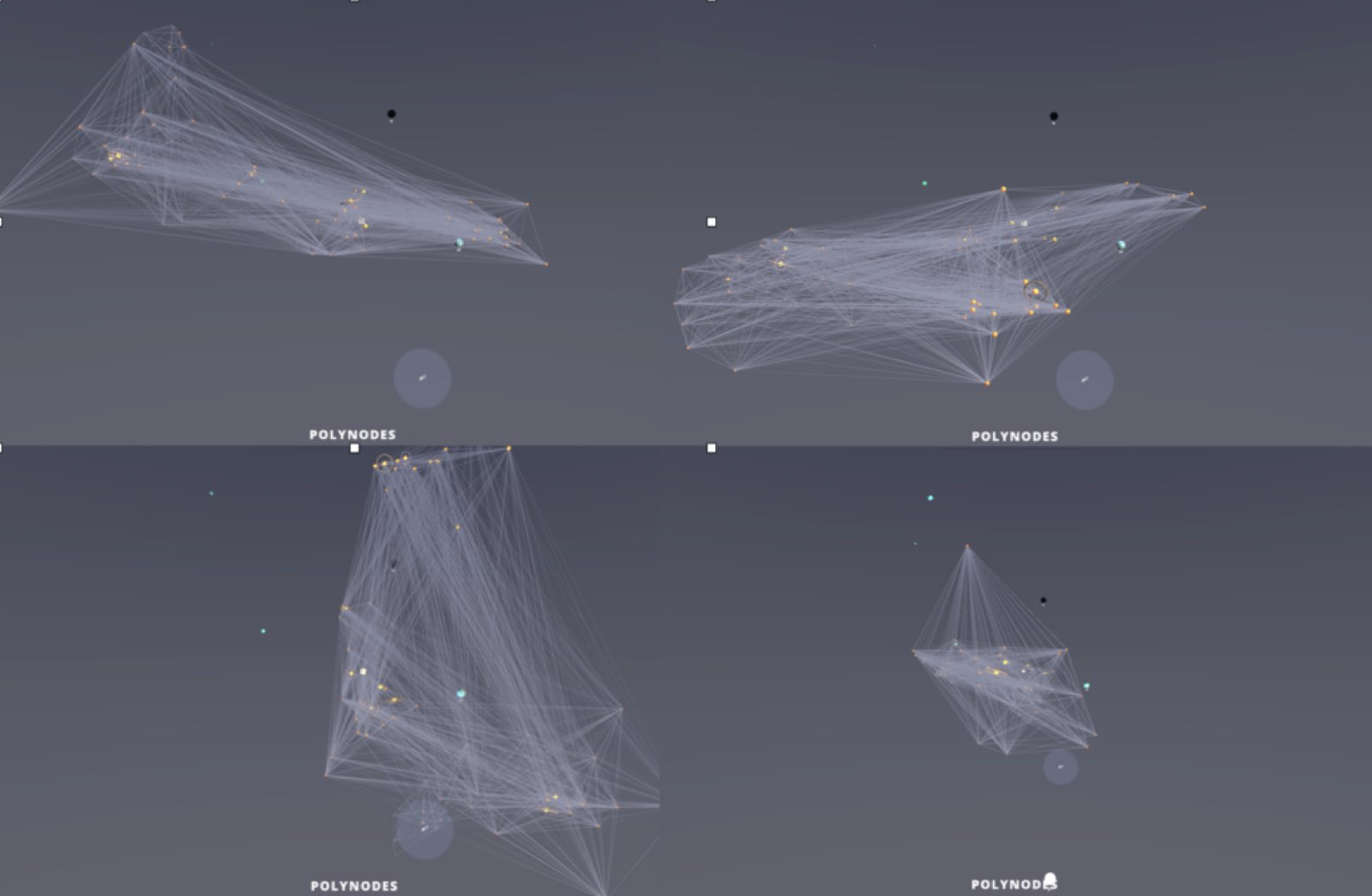 PolyNodes navigation and modulation