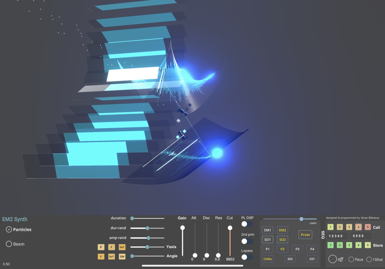 StarWaves VR headset interaction